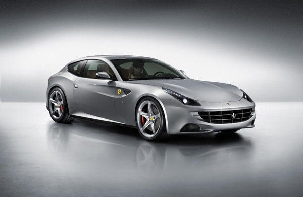 Ferrari FF in grey Ferrari has released a new studio shot of its new baby 
